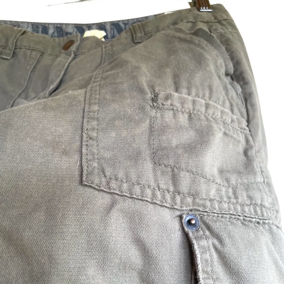 Da-nang low rise cargo pants in olive green Y2K - Picture 6 of 15